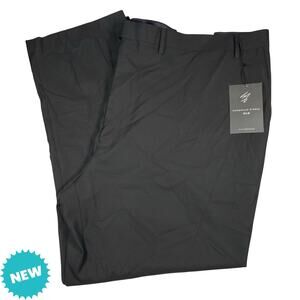 NEW Shaquille O'neal Mens Dress Pant 56x32 Suit Separates Black Stretch